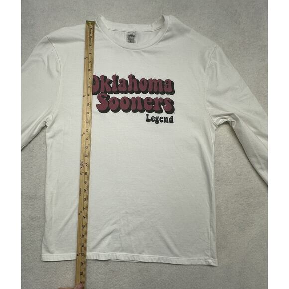 Oklahoma Sooners Womens Large Gameday Couture Longsleeve Top Tshirt Soft - Picture 3 of 6